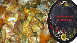 Mazedaar phallian goosht ki receipe  how to make delicious beef with green beans [upl. by Anirtruc]