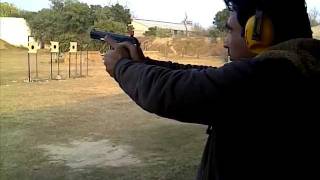 Me shooting with 30 Bore on December 31 20113GP [upl. by Leiria523]