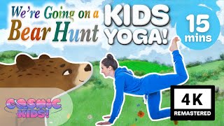 Were going on a Bear Hunt 🐻  A Cosmic Kids Yoga Adventure  4K UHD [upl. by Sonia]