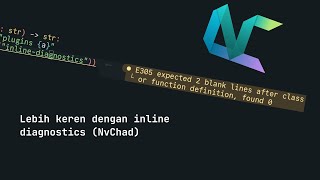 Install Plugin Diagnostic Inline Nvim NvChad [upl. by Nytsirhc]