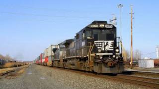 Steel City Junction Series NS CSX And Amtrak At Pine Jct Gary IN 12409 [upl. by Kulda205]