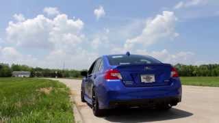 SubiSpeed  2015 WRX and STI Invidia N1 Racing Exhaust  Drive By and Revs [upl. by Malinde]