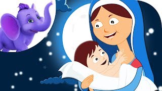 Silent Night with Lyrics  Kids Christmas Songs and Carols  Christmas 2018 [upl. by Mariandi204]