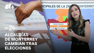 Así quedaron las alcaldías de Monterrey tras las Elecciones 2024  Despierta [upl. by Dorian]