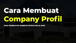 Cara Membuat Company Profile Perusahaan  Cara Membuat Company Profile Dengan Word [upl. by Dale]