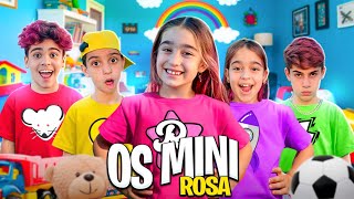 VOLTAMOS PARA INFÂNCIA POR 24 HORAS Os Mini Rosa [upl. by Einaffit86]