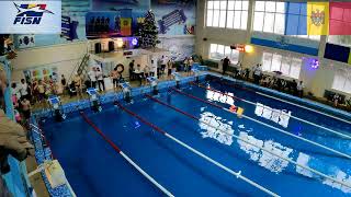 Winter Youth Championship of Republic of Moldova 2023  200 m backstroke Bodnari Artiom [upl. by Devora]