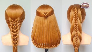 New Hairstyle Tutorials  Master Easy and Simple Hairstyles for College Girls  Unique Hairstyle [upl. by Thorpe51]