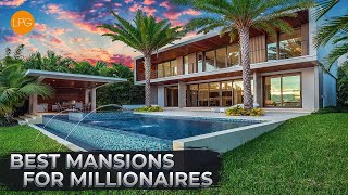 3 HOUR TOUR OF THE MOST LUXURIOUS MANSIONS OF MILLIONAIRES [upl. by Yle704]