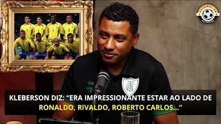 Kleberson Conta Como Foi Ganhar a Titularidade na Copa do Mundo de 2002 ao Lado de Ronaldo e Rivaldo [upl. by Philipps]