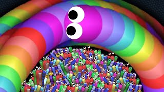 Slitherio AI 200000 Score Epic Slitherio Gameplay [upl. by Anoed]