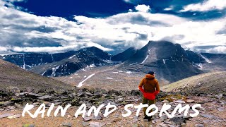 Backpacking Norway Rondane NP Pt1 Climbing Høgronden amp Storms Grand Scandinavian Hiking Tour Ep6 [upl. by Adnicul]