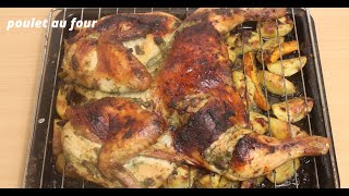 comment faire du poulet au four [upl. by Lilahk]