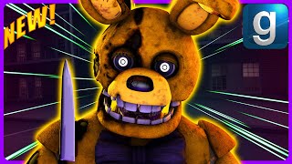 Gmod FNAF  Review  Brand New FNAF Movie Spring Bonnie Nextbot [upl. by Gombosi243]