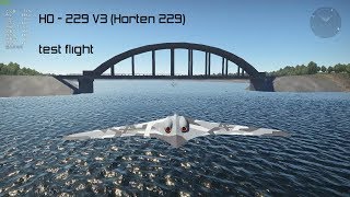 Warthunder Ho 229 V3  test flight [upl. by Gamin]