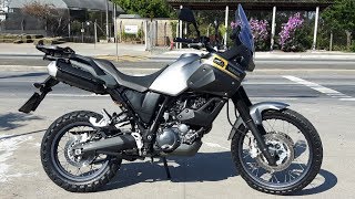 Rodolfinho da Z Testando Yamaha XT 660 Z Ténéré [upl. by Reahard912]