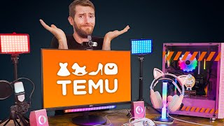 You Wanted a TEMU Gaming Setup…You were wrong [upl. by Nylaret649]