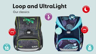 herlitz schoolbag models Loop and UltraLight explained [upl. by Ainex]