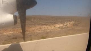 Olympic Air Dash 8100 Departing Astypalaia Island [upl. by Pani]