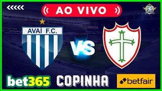 AVAÍ X PORTUGUESA  AO VIVO  COPINHA 2022 SUB 20  ACOMPANHAMENTO  DICAS DE APOSTAS [upl. by Noteek]