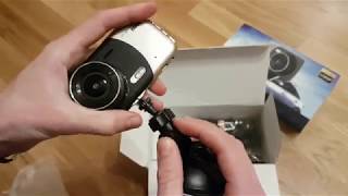 unboxing car cameradash cam from aliexpress WDR Full hd 1080p  Video quality test Link to buy [upl. by Essilevi]