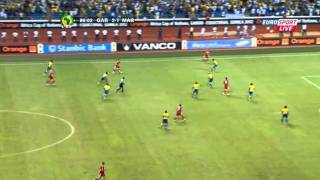 Gabon 3  2 Maroc Quel match  20120127 [upl. by Oniotna]