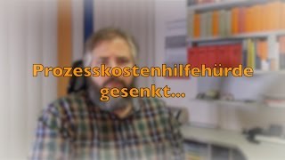 Prozesskostenhilfehürde gesenkt  ihrhartz4de [upl. by Etireuqram]