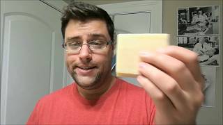 Using Dr Squatchs Bay Rum Soap to Shave [upl. by Laryssa724]