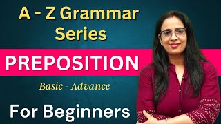 Prepositions in English Grammar  1  For Beginners  English With Rani Maam [upl. by Berners]