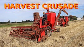 Fenland Crusader Combine At Work [upl. by Thekla]