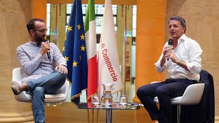 Matteo Renzi intervistato da Claudio Cerasa  05092024 a Roma [upl. by Sutsugua]