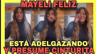 MAYELI ALONSO ESTÁ FELIZ RECUPERANDO SU FIGURA CON DESPUÉS DE DAR A LUZ NOTICIAS DE LA RED [upl. by Sualocin838]