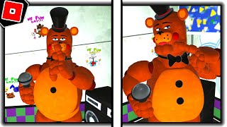 How to get MEWING TOY FREDDY MORPH SHOWCASE in FREDBEARS MEGA ROLEPLAY  Roblox [upl. by Ydur]