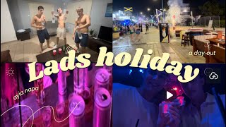 Lads holidayš‡Øš‡¾ kĆ¦mpe villa med pool vlog 1 ayia napa [upl. by Genna285]