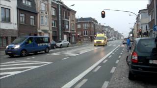 23052012 Aankomst brandweer Gent bij zwaar verkeersongeval in SintAmandsberg v2 [upl. by Quintana]