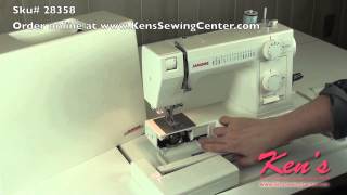 Janome HD1000 Heavy Duty Sewing Machine Review [upl. by Dann903]