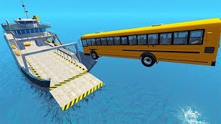 Beamng drive  Epic High Speed Car Jumps 6 [upl. by Lienaj458]