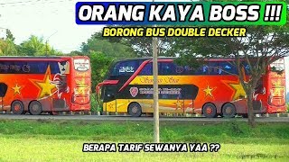 Wow sekali nyewa SDD semua  KONVOI 3 UNIT BUS SEMPATI STAR DOUBLE DECKER [upl. by Cressi]