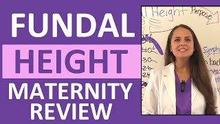 Fundal Height Measurement by Weeks Nursing Maternity Lecture NCLEX [upl. by Raual313]