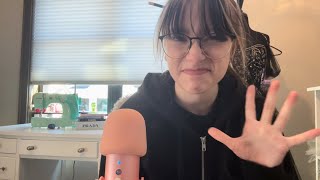 ASMR  Stressed Out Seamstress Does Your Prom Dress Consultation  Measuring and Writing [upl. by Niwroc]