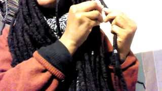 HOW TO APPLY DREADLOCK CUFFS JEWELRY TUTORIAL [upl. by Kaufman]