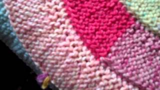 10 Stitch Spiral  Knitting in rounds [upl. by Anailuj]