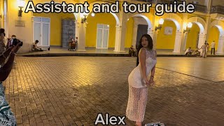 Cartagena Colombia 🇨🇴 newest scenes of the wall city with JUST ASK ALEX 🏝️ night and day life 🌑 [upl. by Rufena]