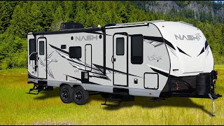 Quick Tour of the new Nash 25DS travel trailer [upl. by Adnohsad]