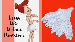 Wilma Flintstones Cosplay For Kids amp Adult size  Tutorial [upl. by Drobman728]