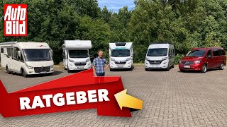 Wohnmobile 2022  Welches Camper ist das richtige für mich  Ratgeber mit Alexander Failing [upl. by Dleifyar]