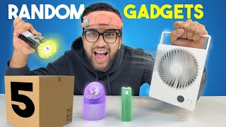 UNBOXING 5 RANDOM GADGETS [upl. by Refinnaj]