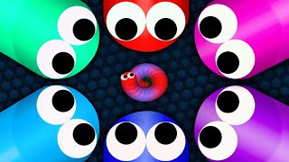 Slitherio AI 100000 Score Epic Slitherio Gameplay 94 [upl. by Vasya]