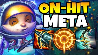 AD OnHit Teemo is the NEW META with the changes [upl. by Stilla]