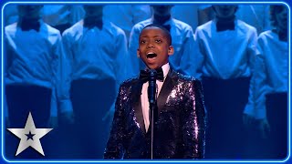 Malakai Bayoh astounds with MINDBLOWING cover of Caruso  The Final  BGT 2023 [upl. by Houser841]